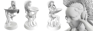 Illustration for article titled Artists Give Siri Physical Form